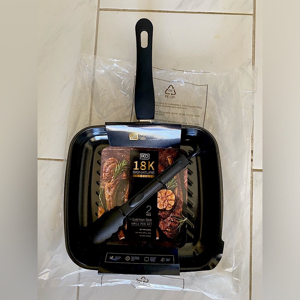 IKO 18K Signature Series: Brand New but no tags 2 piece Pan Set